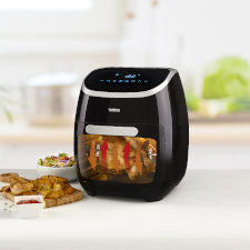 Digital Air Fryer Oven with rotisserie fork